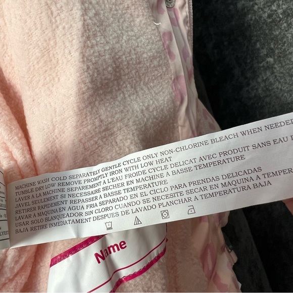 NWT Jessica Simpson Blush Leopard Coat - Picture 6 of 12